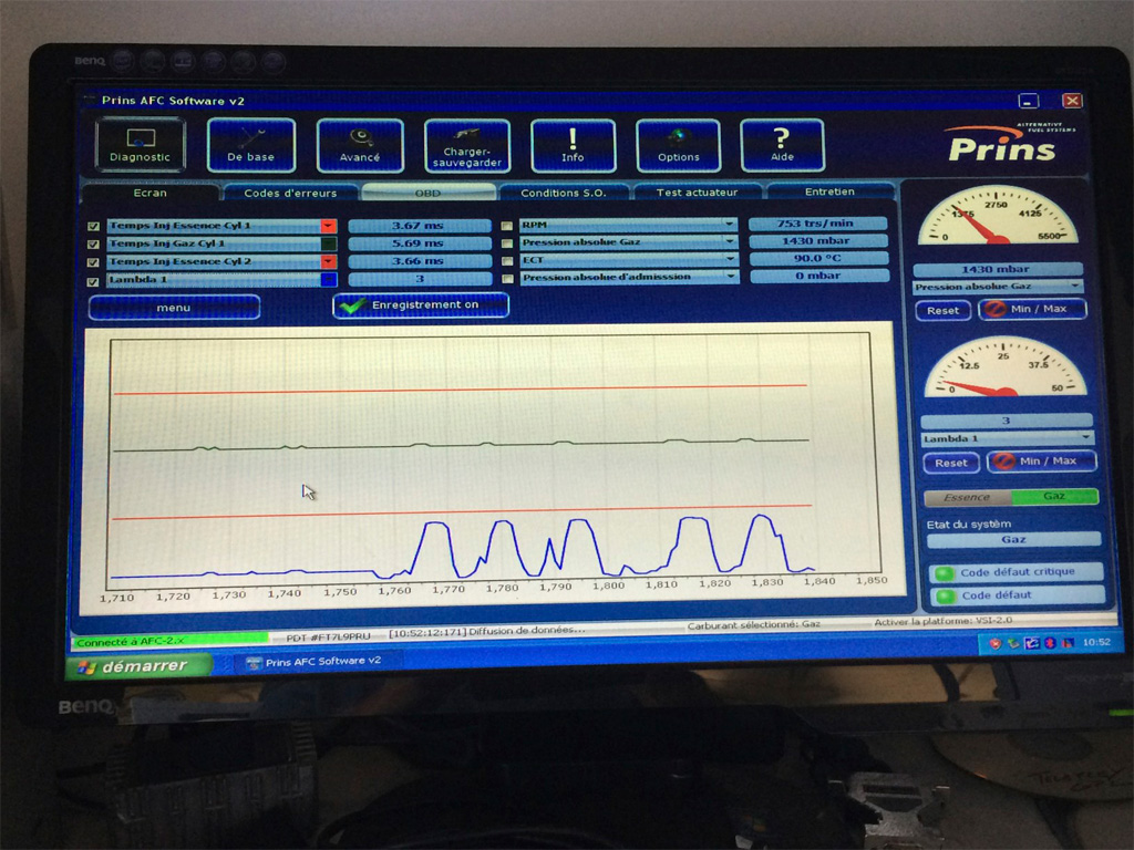 Installation GPL - Dacia Dokker